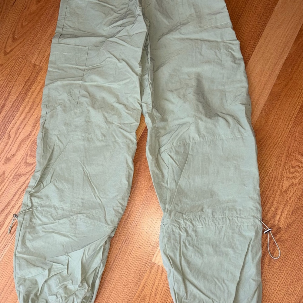 White Fox Boutique Light Green Cargo Pants